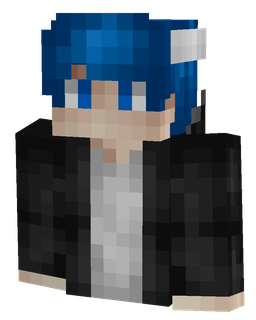 Black skin: bust render