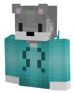 Blue skin: bust render
