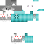 Blue skin: raw texture render