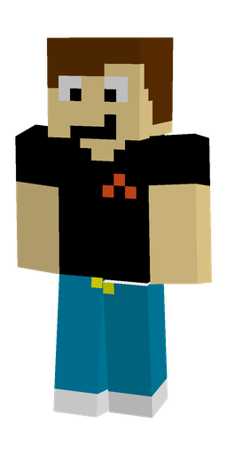 Black skin: body, front render