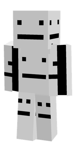 Classic skin: body, back render