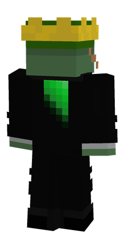 Black skin: body, back render