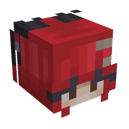 Black skin: head render
