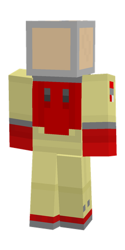 Classic skin: body, back render