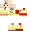 Classic skin: raw texture render