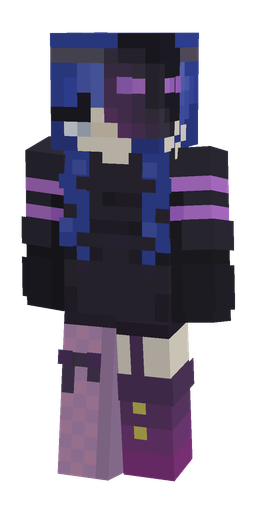 Black skin: body, front render
