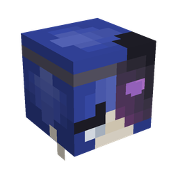 Black skin: head render