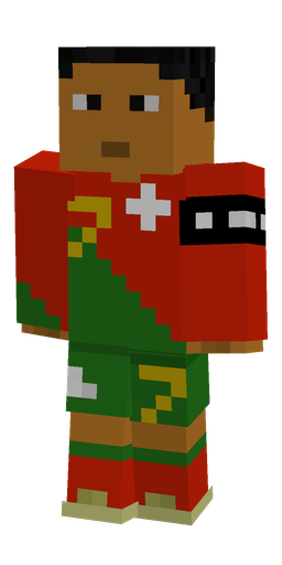 Brown skin: body, front render