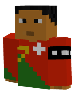 Brown skin: bust render