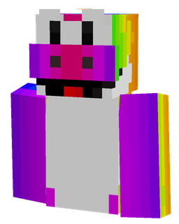 Blue skin: bust render