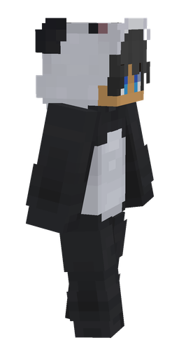 Black skin: body, right side render