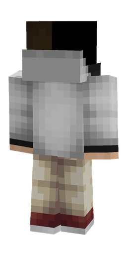 Classic skin: body, back render