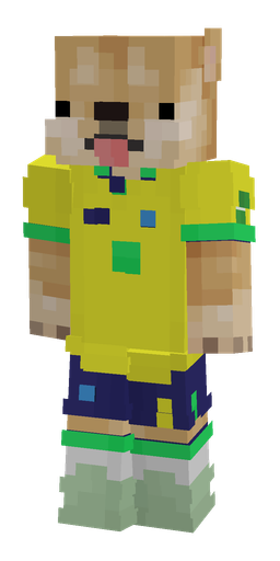 Green skin: body, front render