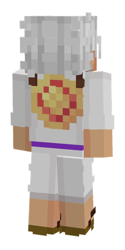 Orange skin: body, back render