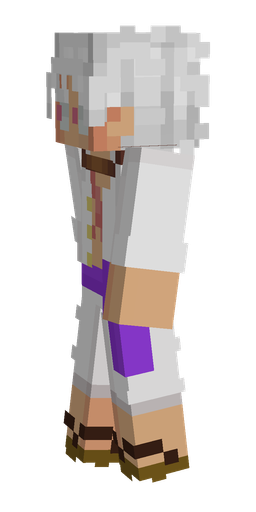 Orange skin: body, left side render