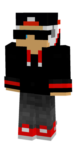 Black skin: body, front render