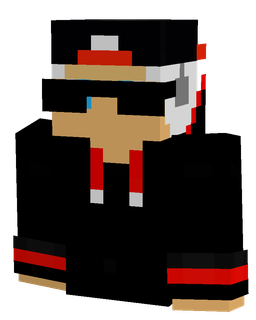 Black skin: bust render