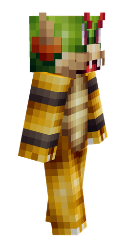 Brown skin: body, right side render