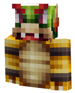 Brown skin: bust render
