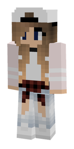 Pink skin: body, front render