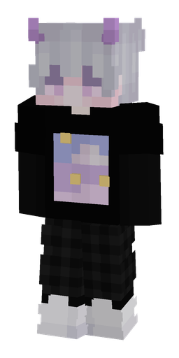Black skin: body, front render