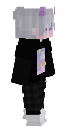 Black skin: body, right side render