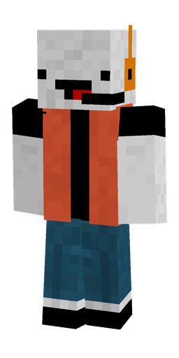 Black skin: body, front render