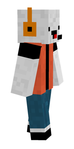 Black skin: body, right side render
