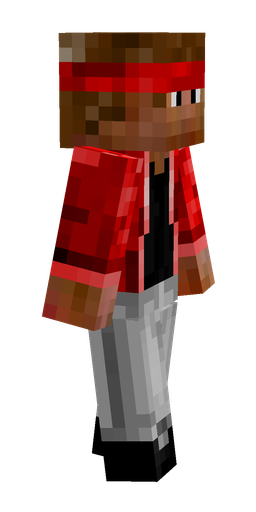 Brown skin: body, right side render