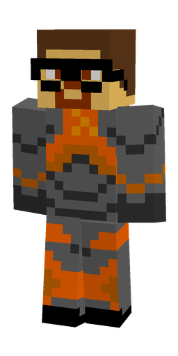Brown skin: body, front render