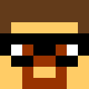 Brown skin: face render