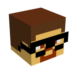 Brown skin: head render