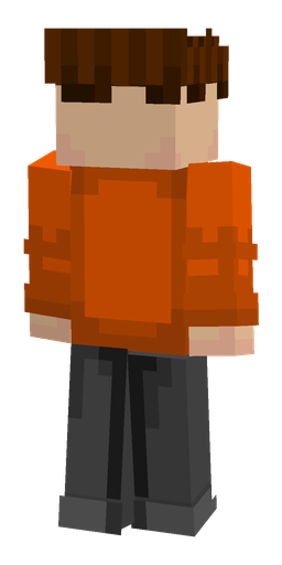 Black skin: body, back render