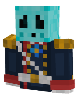 Black skin: bust render