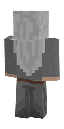 Classic skin: body, back render