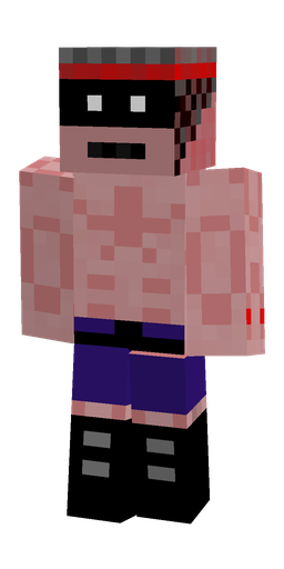 Black skin: body, front render