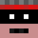 Black skin: face render