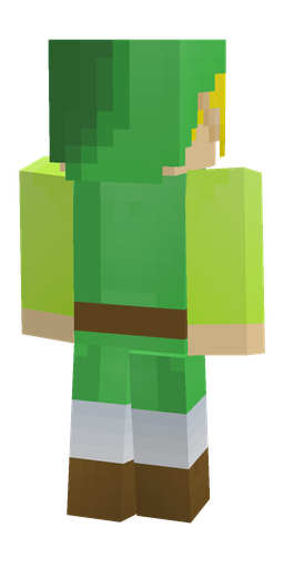 Classic skin: body, back render