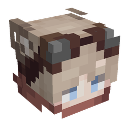 Black skin: head render