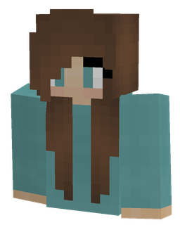 Blue skin: bust render