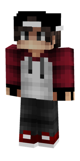 Black skin: body, front render