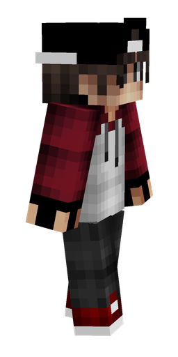 Black skin: body, right side render