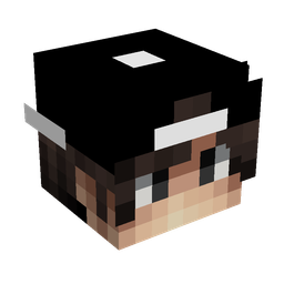 Black skin: head render