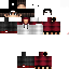 Black skin: raw texture render