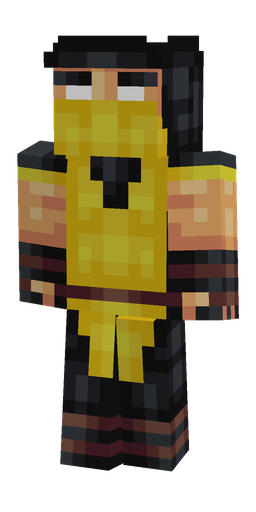 Black skin: body, front render
