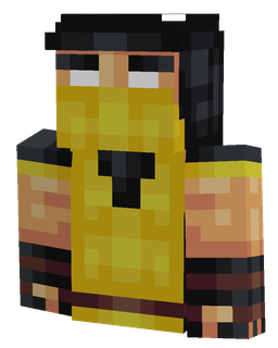 Black skin: bust render