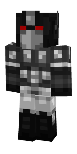 Black skin: body, front render