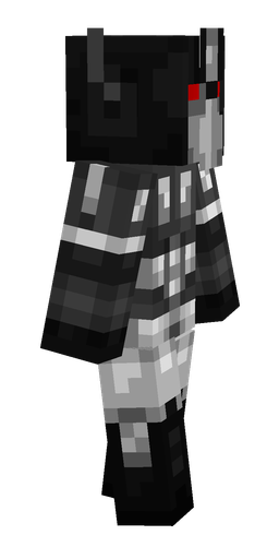 Black skin: body, right side render