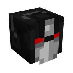 Black skin: head render