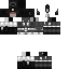 Black skin: raw texture render